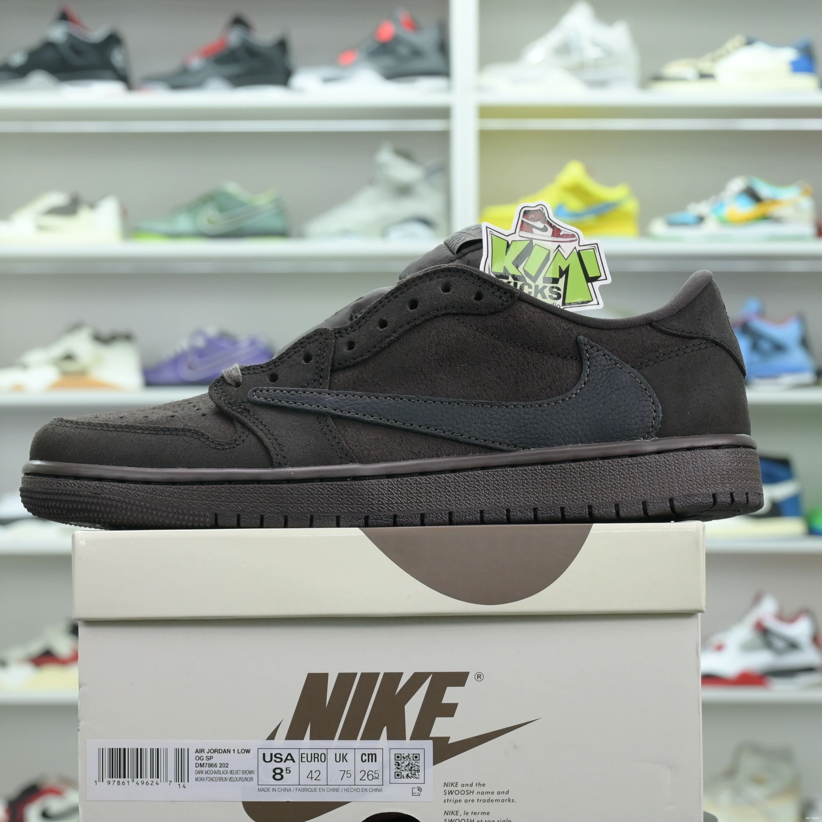 Air x Low NewStyle Scott 1855 Jordan Brown” Kimikick Jordan 1 Travis OG“Velvet 1122